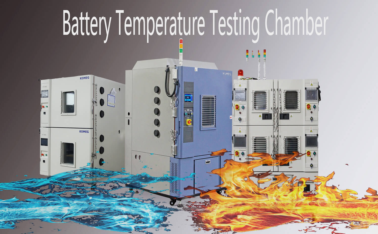 battery temperature testing chamber komeg