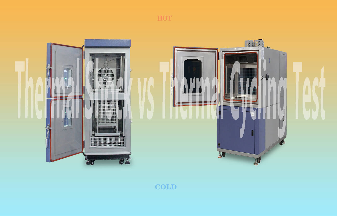 Thermal Shock vs Thermal Cycling Test --KOMEG