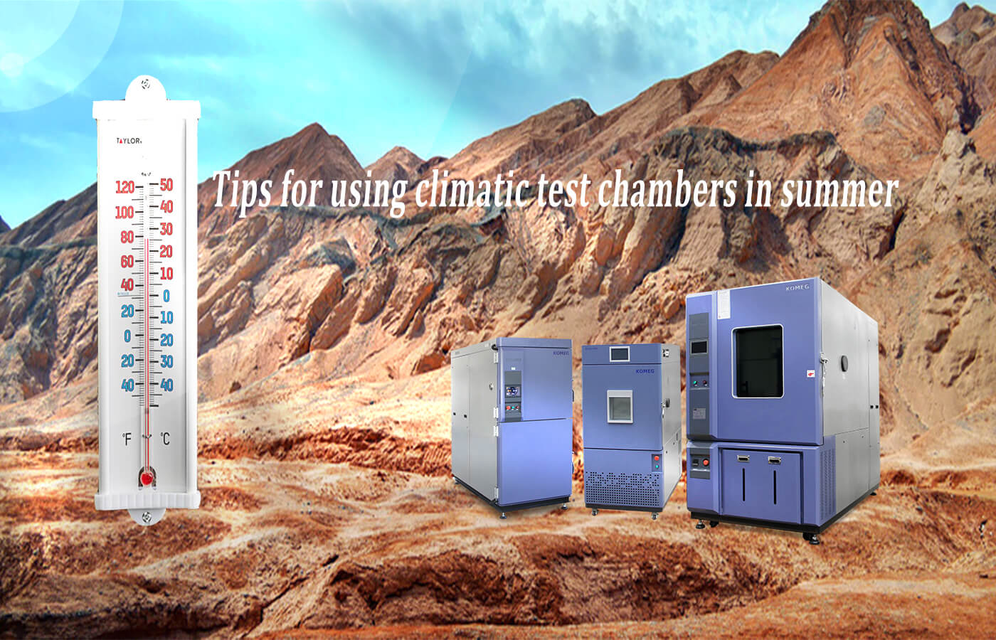 Tips for using climatic test chambers in summer
