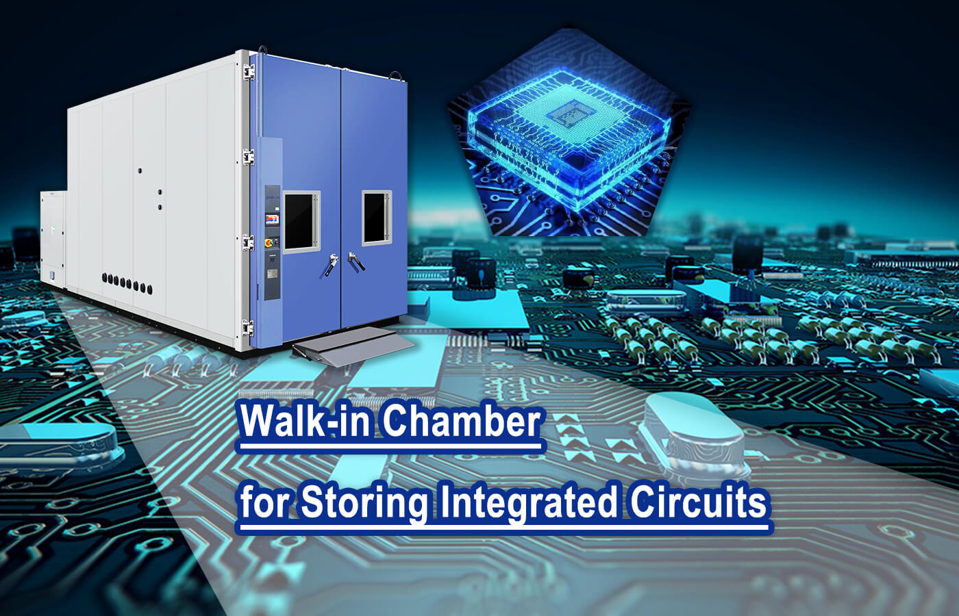 Environmental Chamber for Storing Integrated Circuits